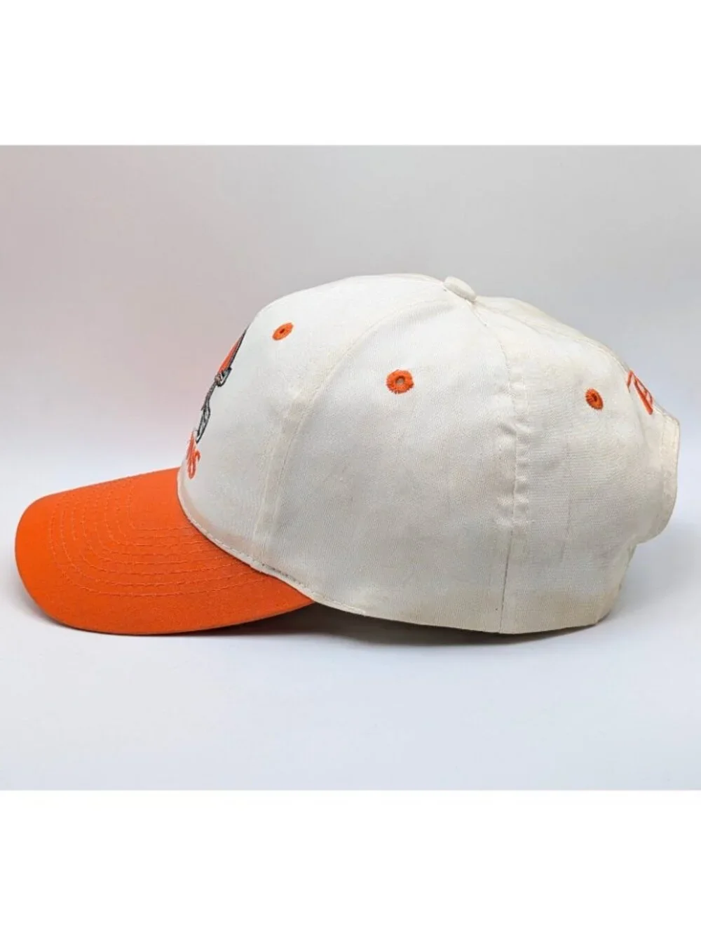 Vintage Cleveland Browns Snapback Hat Pro Player NFL Football Retro 90s Cap